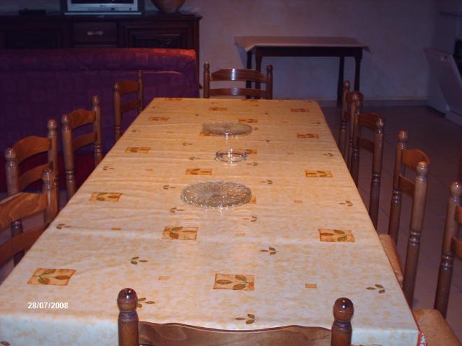 Séjour gite 9 places